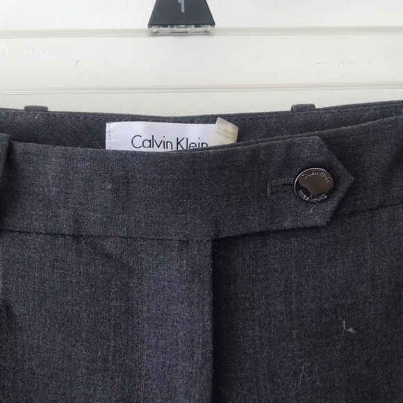 CALVIN KLEIN GREY MODERN FIT SUIT PANT - Picture 4 of 5
